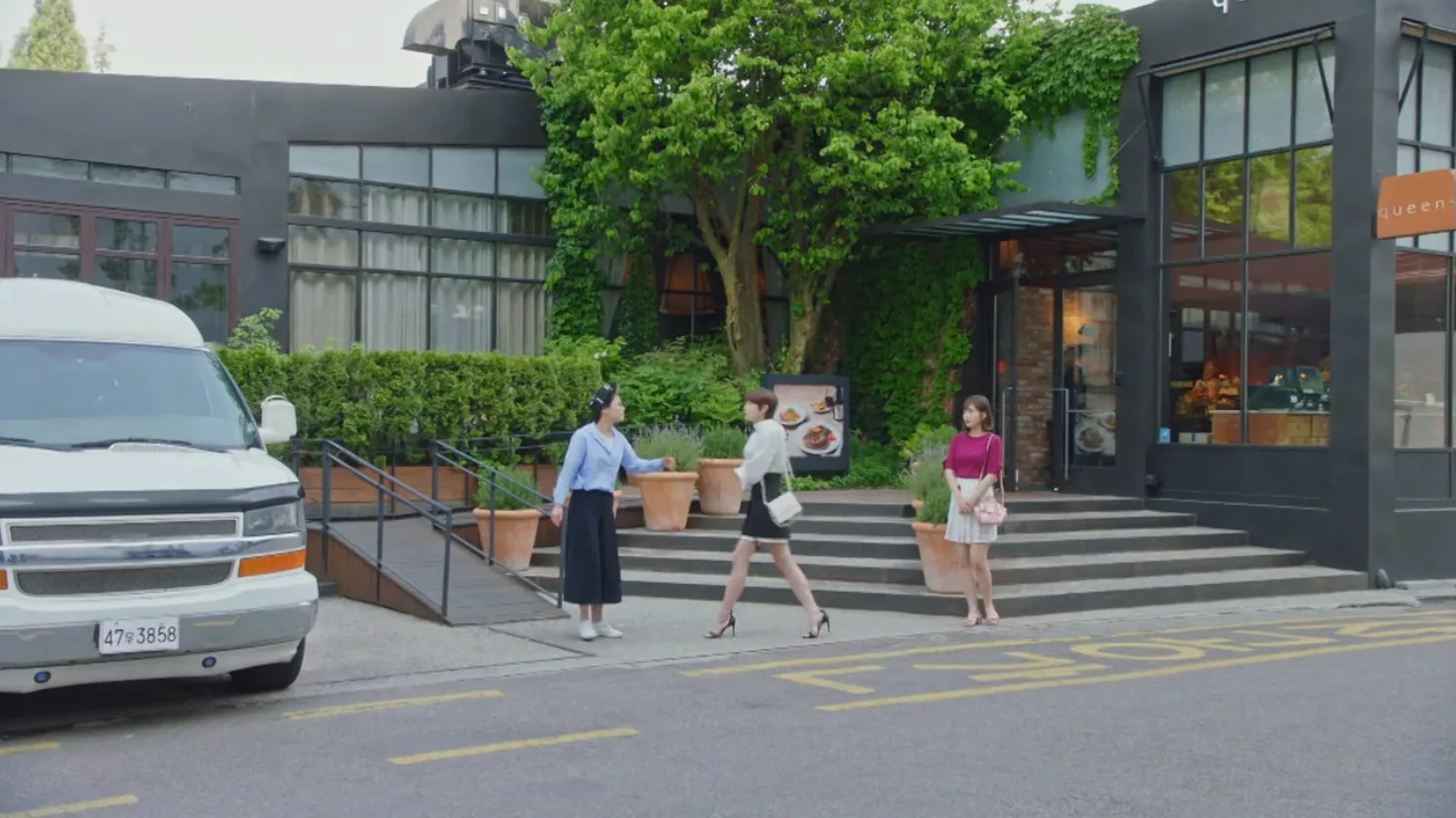 퀸스파크청담점 · 그녀는거짓말을너무사랑해 촬영 장면 1