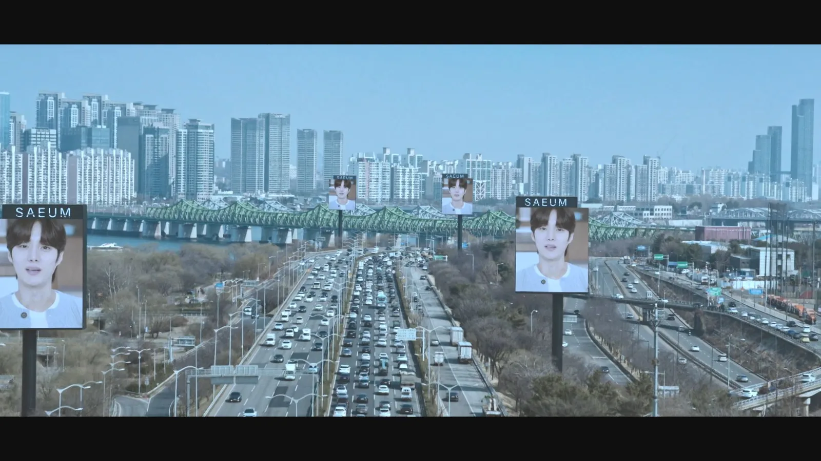 올림픽대로 드라마 장면 1