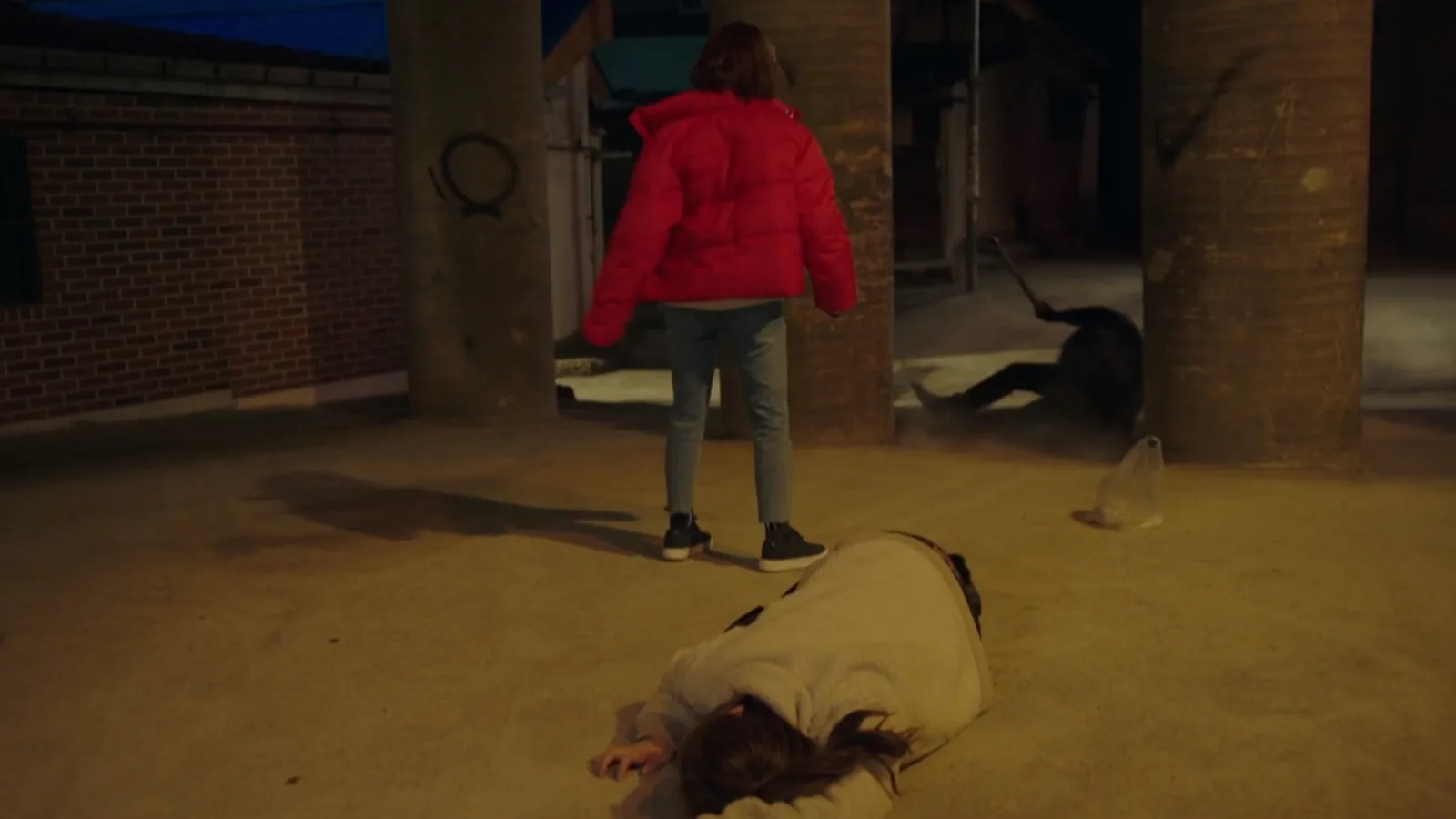 다리밑 드라마 장면 3